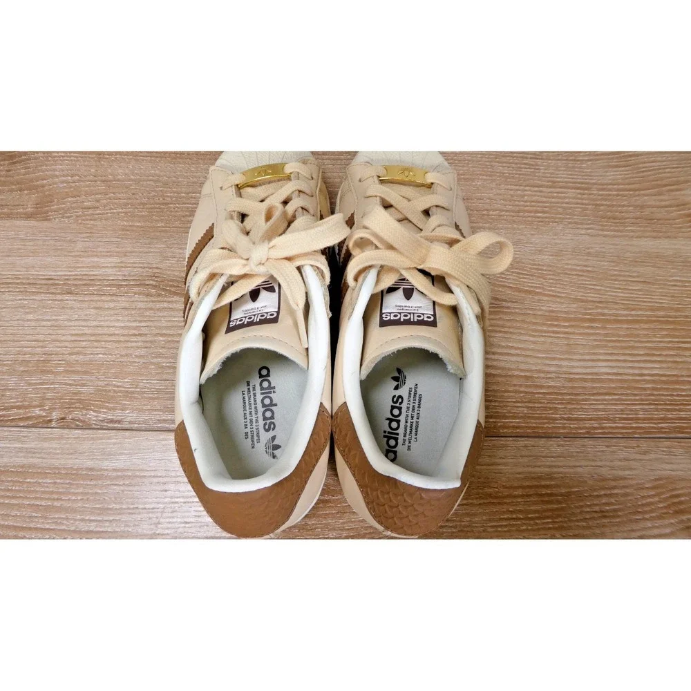 adidas Superstar Sand Strata Brown Desert IF1580 - Preowned - Picture 5 of 8